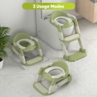 3-in-1 Toddler Potty Training Toilet Seat Green