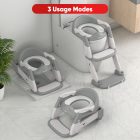 3-in-1 Toddler Potty Training Toilet Seat Gray