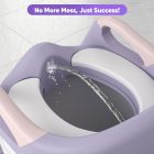 3-in-1 Toddler Potty Training Toilet Seat Purple