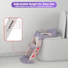 3-in-1 Toddler Potty Training Toilet Seat Purple