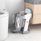 3-in-1 Toddler Potty Training Toilet Seat Gray