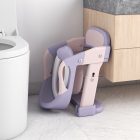 3-in-1 Toddler Potty Training Toilet Seat Purple